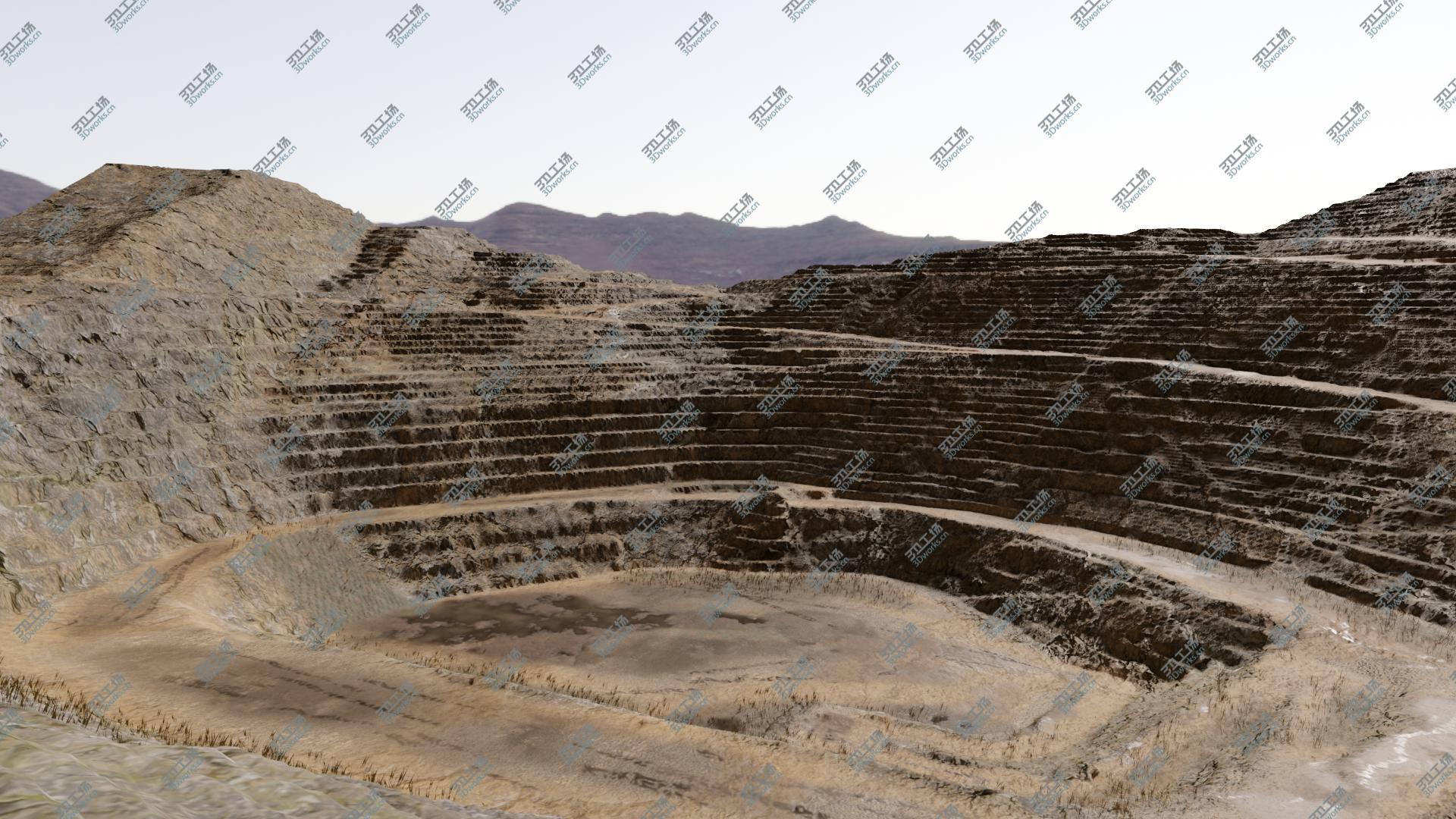 images/goods_img/20210313/Photorealistic Open Cast Mine 8K Scene Terrain 3D model/2.jpg